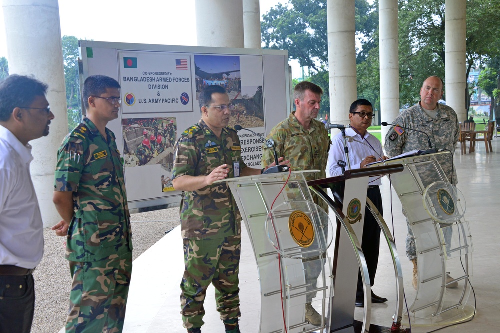 USARPAC, Bangladesh kick off the 2015 Pacific Resilience exercise