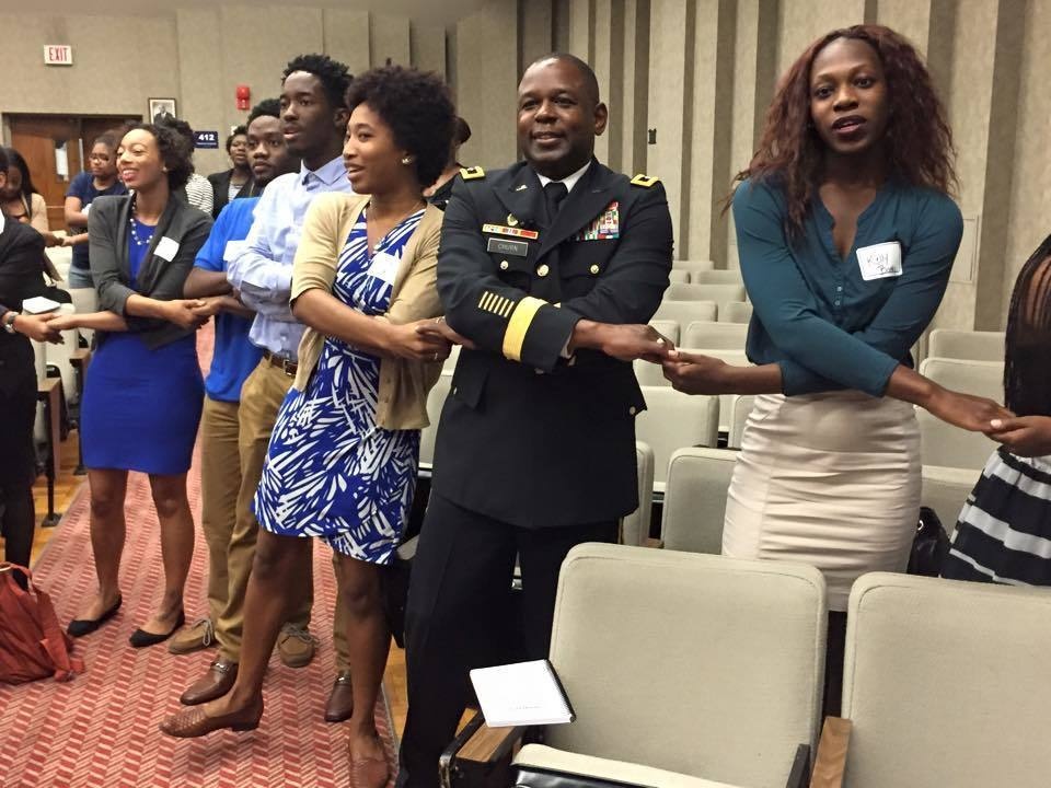 Army Reserve general visits future leaders at Howard University Leadership Conference