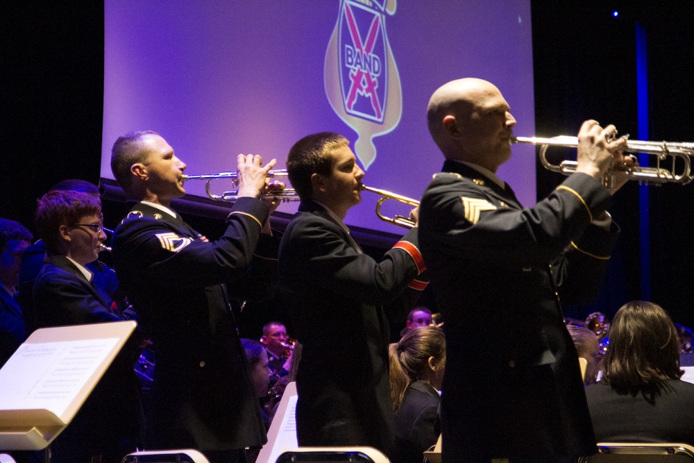 Army band builds confidence, relationships in community