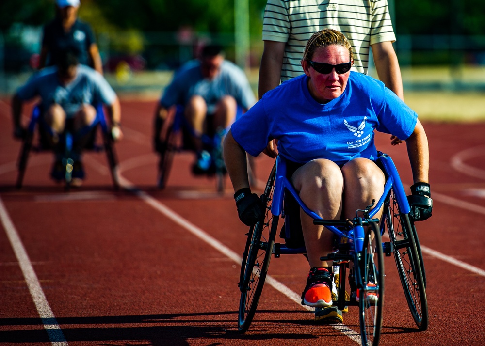 Wounded Warriors train in adaptive sports