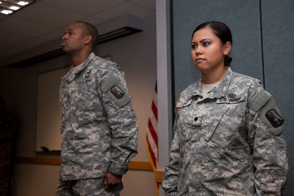 Spc. Soy Promotion Ceremony