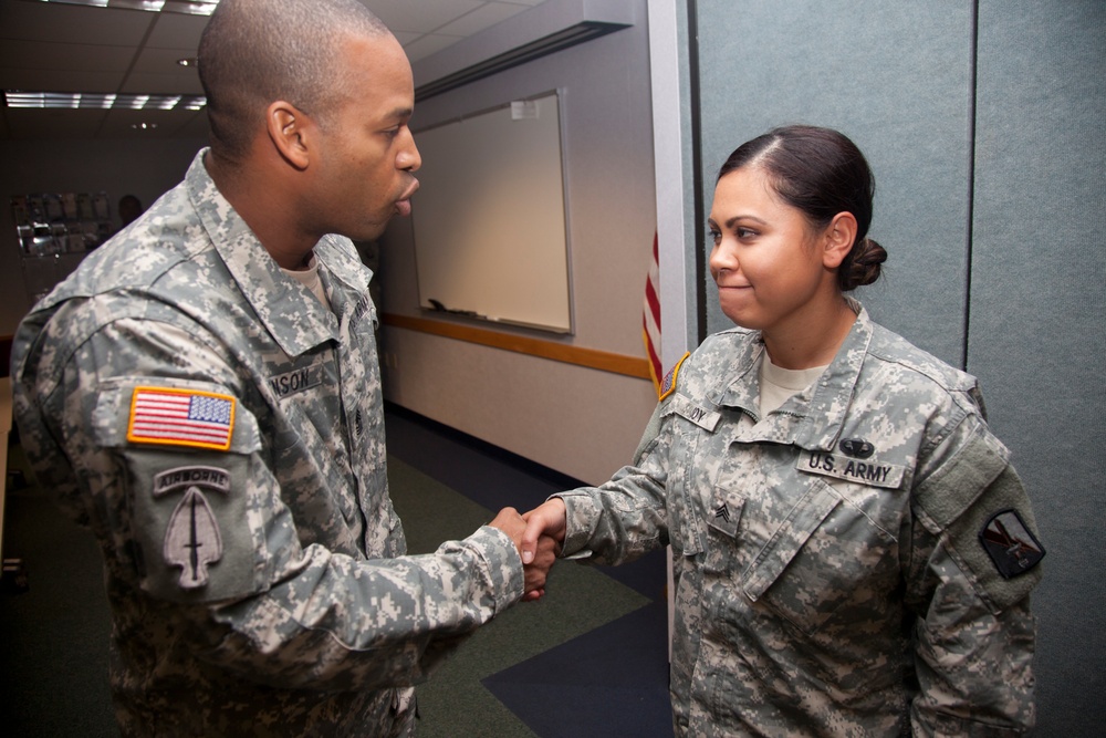 Spc. Soy Promotion Ceremony