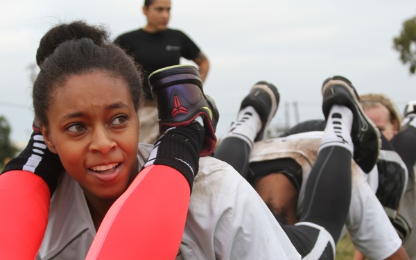 SDSU Aztecs attack Marine fitness challenge