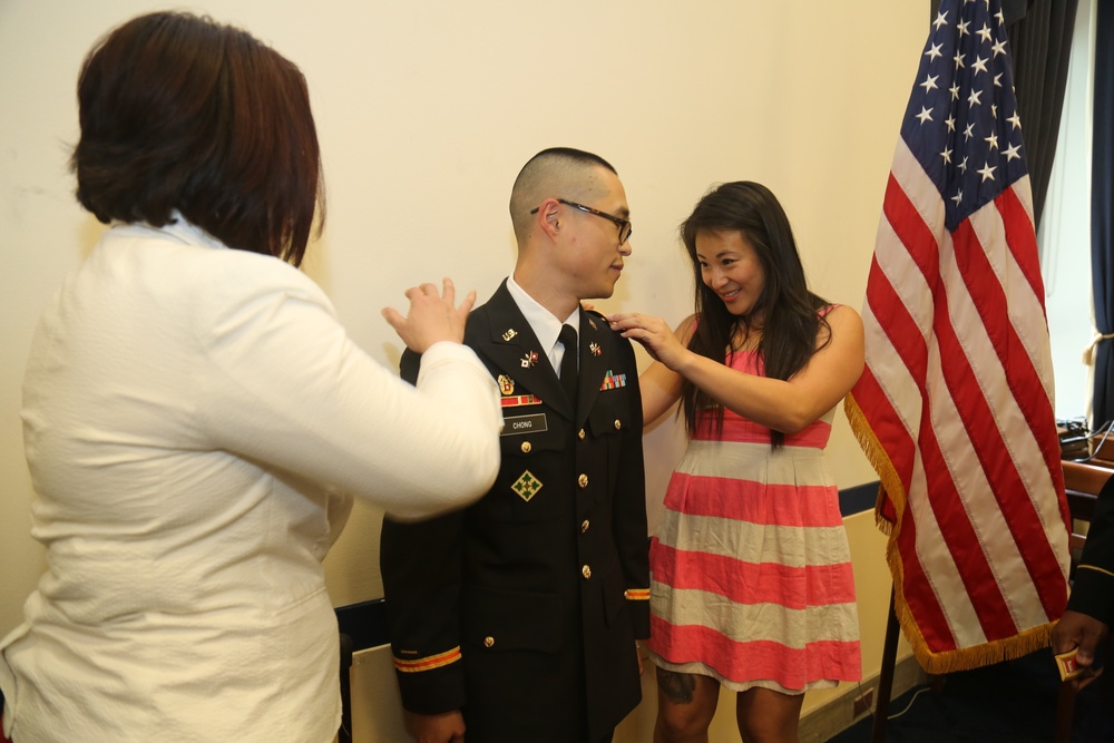 55th Signal Company (Combat Camera) Promotion Ceremony