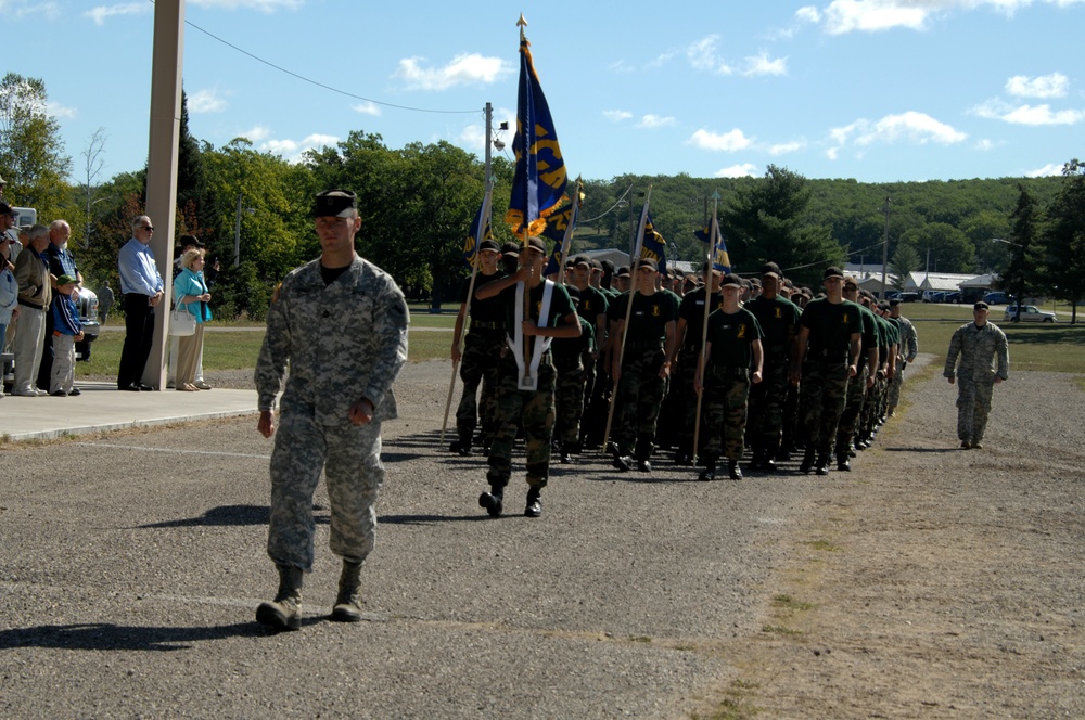 MIARNG memorial and review of troops ceremony