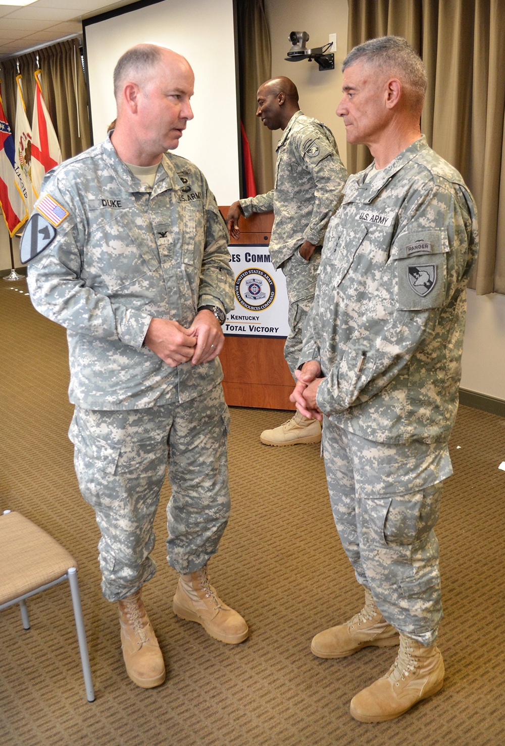 West Point leaders visit Army Human Resources Command