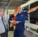 Rep. Walter Jones visits Coast Guard Air Station Elizabeth City, NC