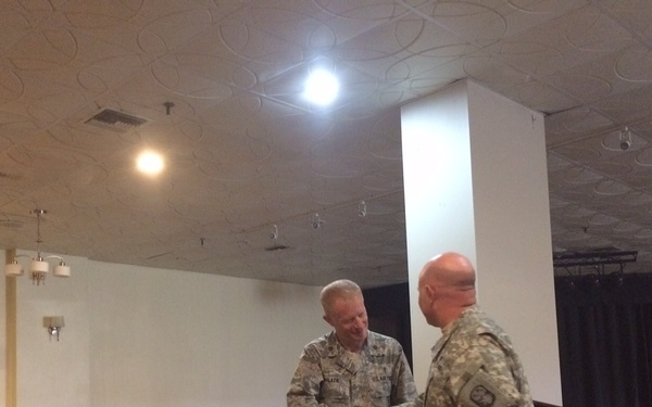 Task Force Talon holds first prayer breakfast