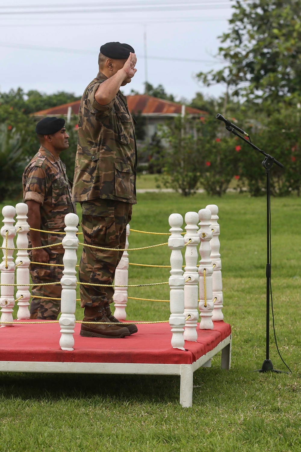 U.S. Marines attend ‘Welcome to Tonga’ ceremony for Exercise Tafakula 15