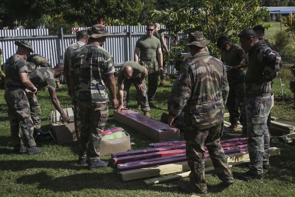 U.S. Marines part of multilateral community service in Tonga
