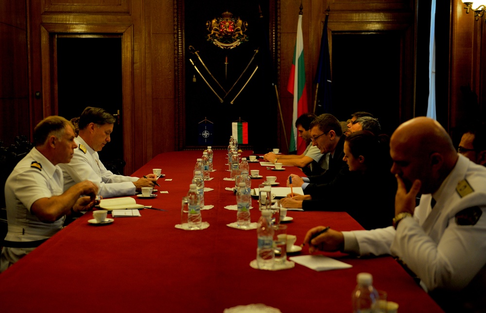 JFCNP commanders meets with Bulgarian leaders, discusses NFIU