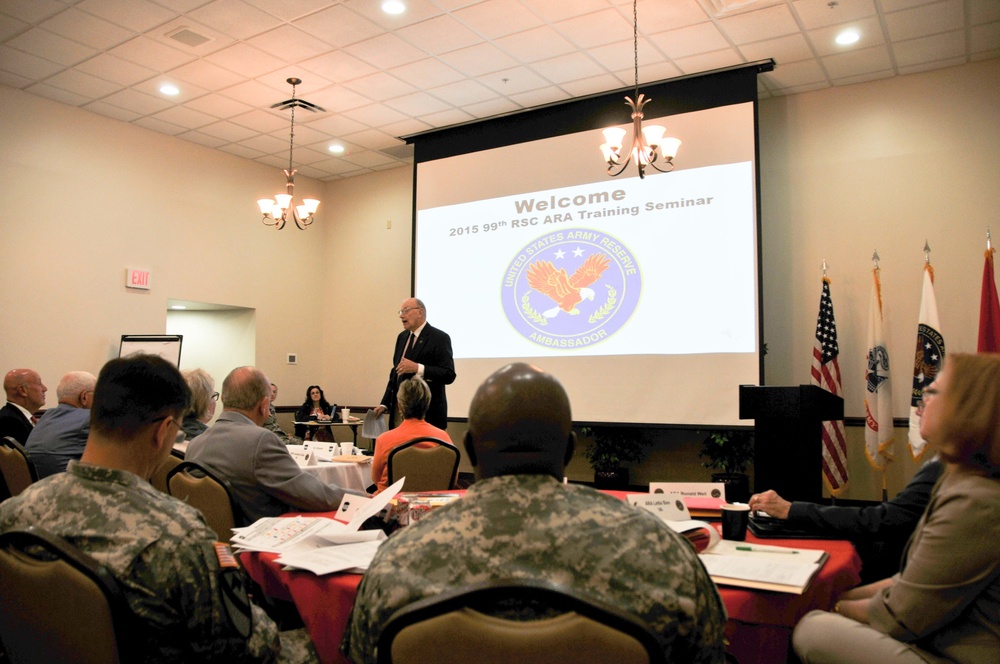Army Reserve Ambassadors attend training seminar