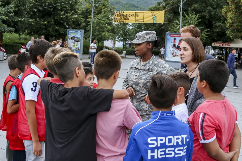 Tolerance and Equality: Soldiers support community enrichment in Peja
