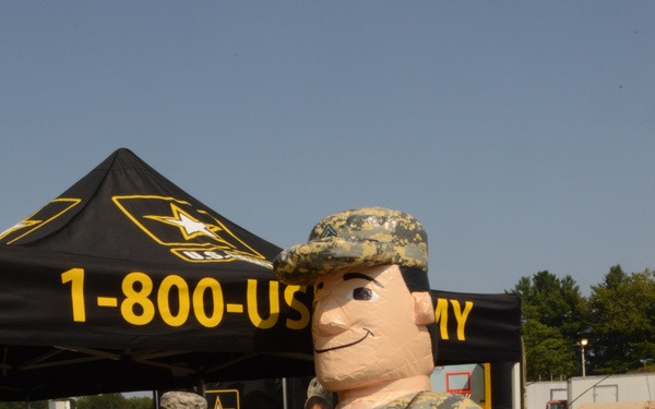 Burlington Recruiting Company Mans Exhibit At Champlain Valley Fair