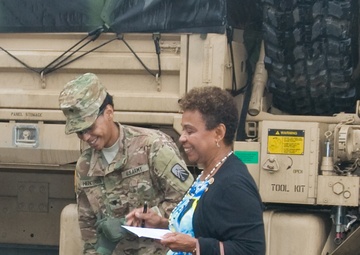 Members of Congress visit troops in Lithuania