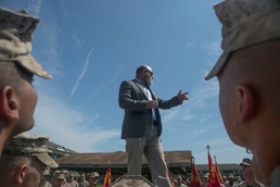 Retired gunnery sergeant honored for service