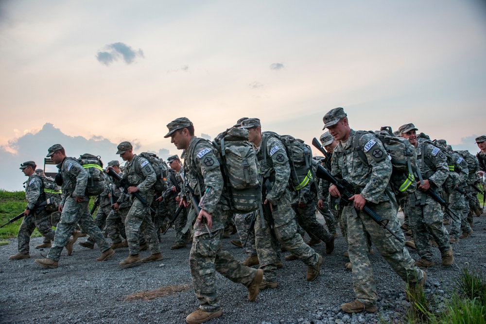 The treacherous 12: Sapper ruck march