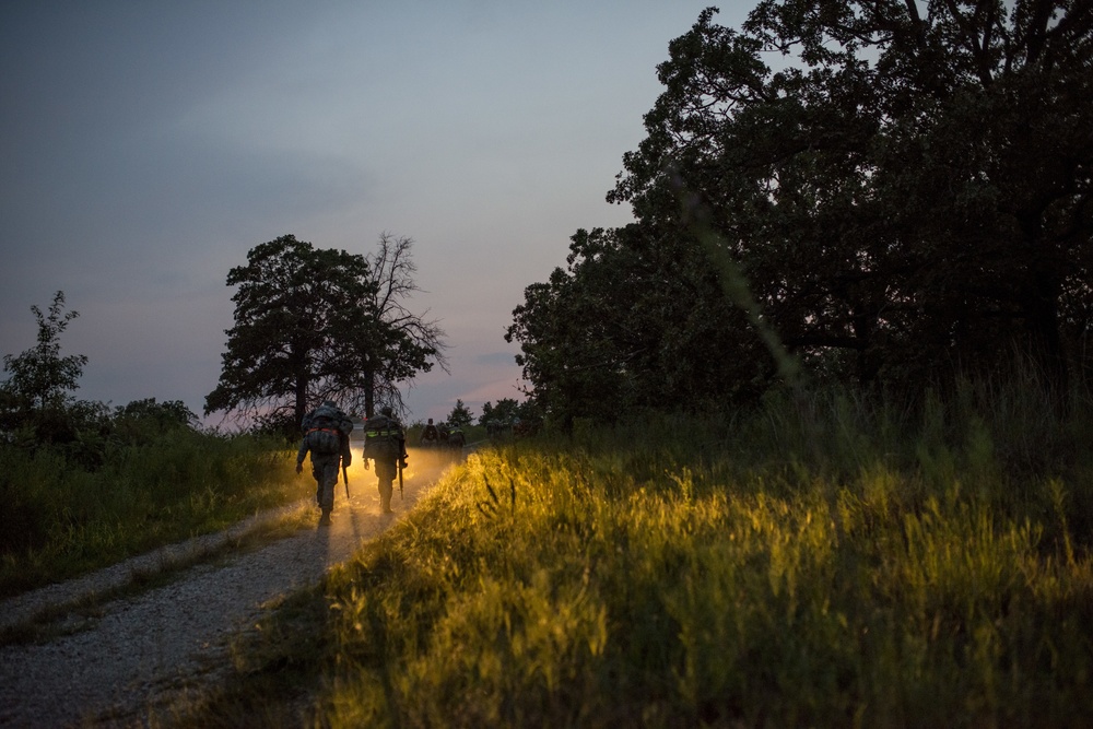 The treacherous 12: Sapper ruck march