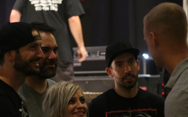 Marines gather for entertainment icons at air station appreciation event