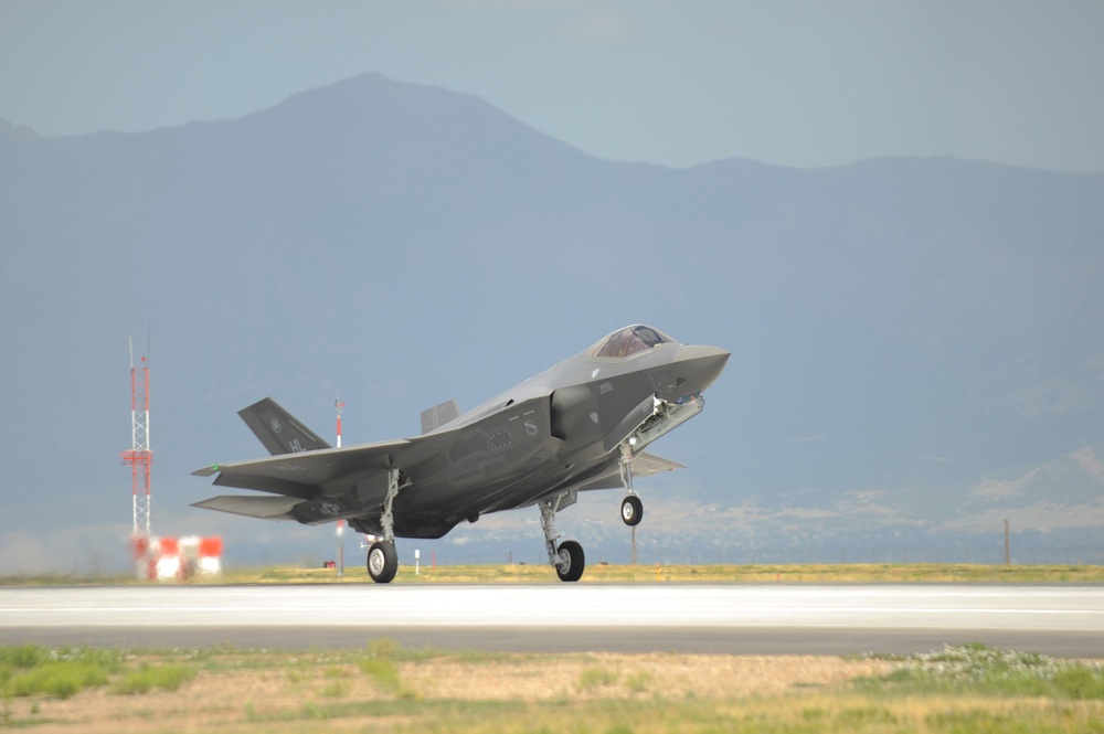 First F-35A, Arrival Hill Air Force Base