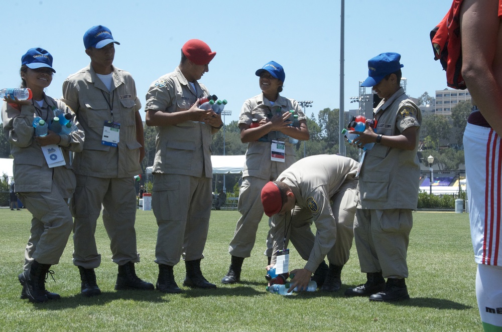Teenage cadets impress at Special Olympics World Games: California Cadet Corps instills leadership, importance of service