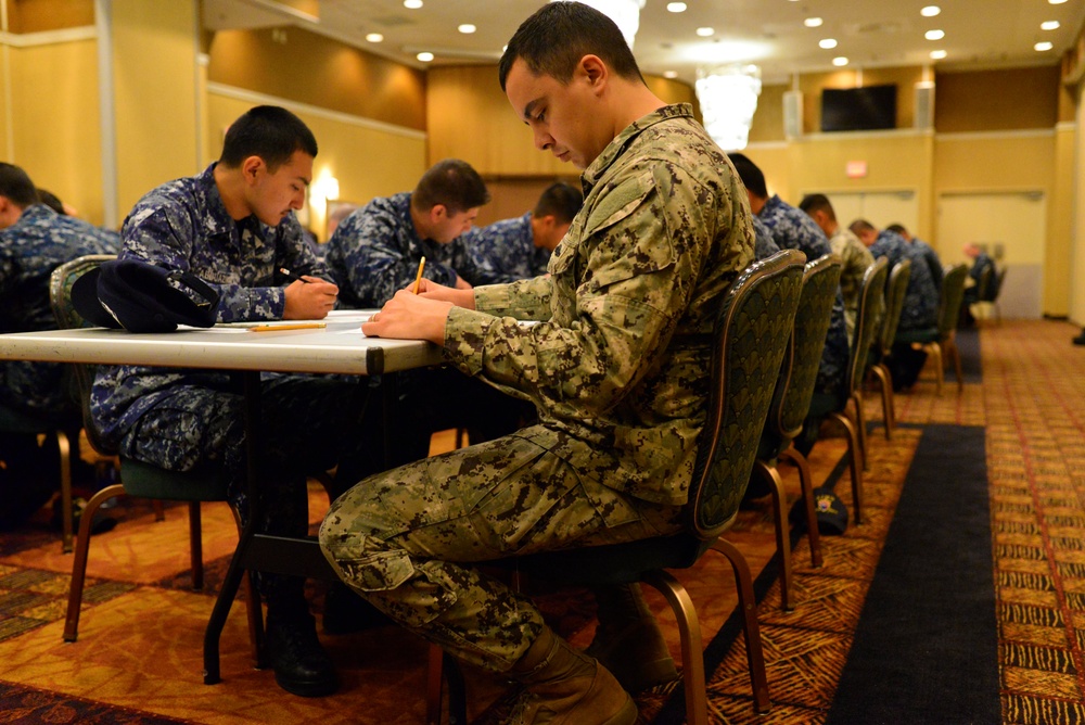 DVIDS News Navy E6 advancement exam held at Misawa Air Base