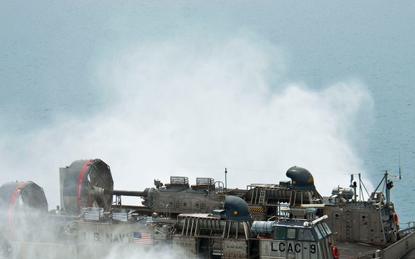 USS Green Bay action