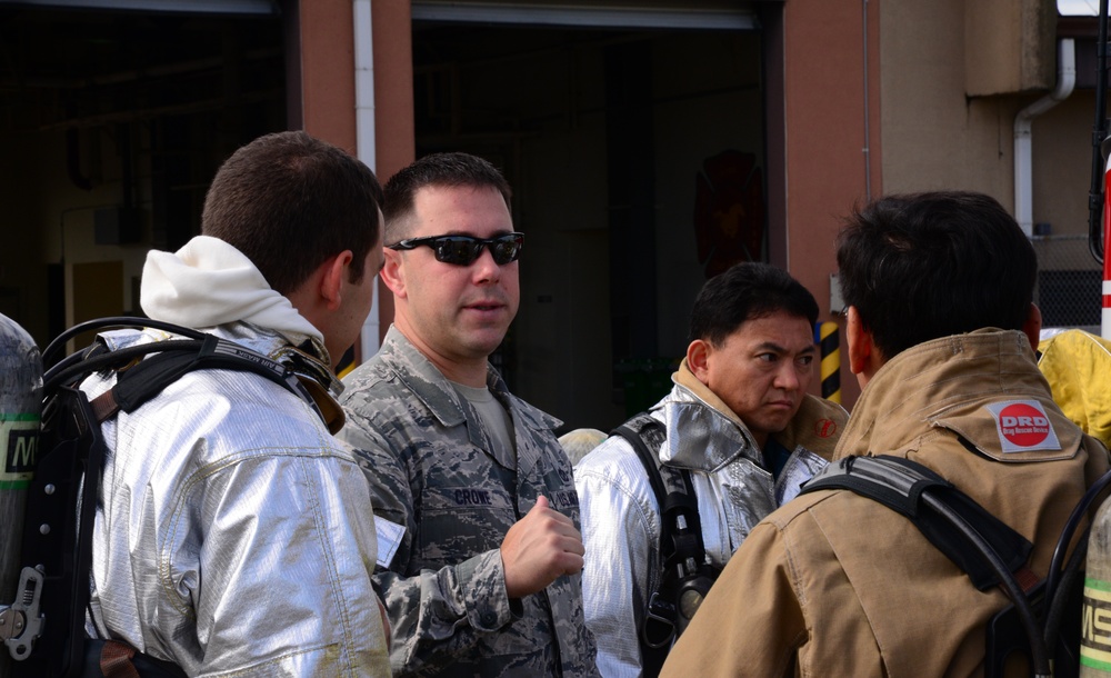 USAF, ROKAF, Songtan firefighter training strengthens partnerships
