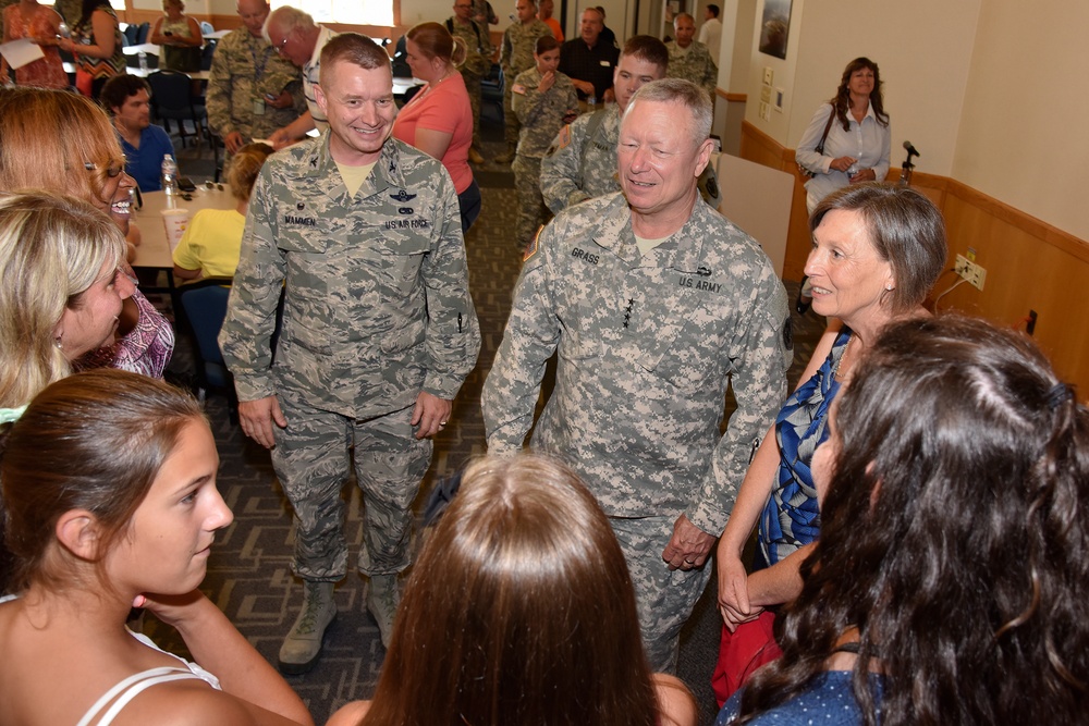 Gen. Grass visit