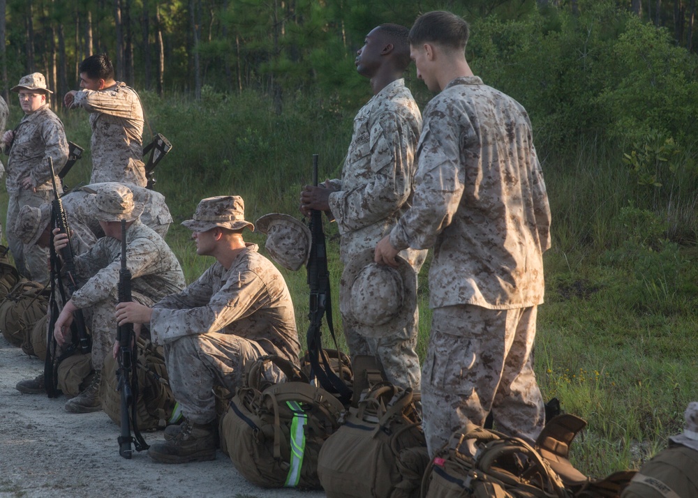 CLR-2 conducts six-mile conditioning hike