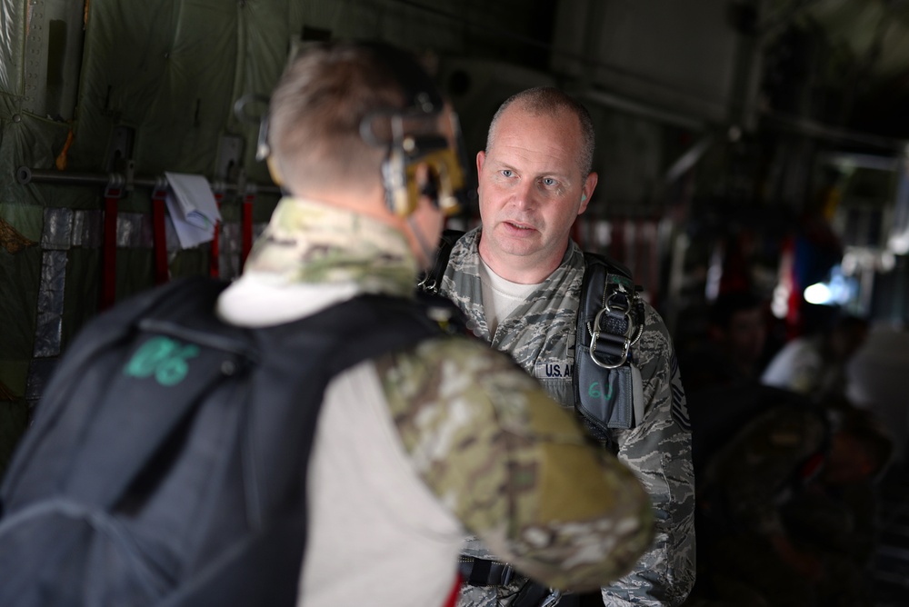 Air National Guard Command Chief Hotaling Visits 106th Rescue Wing