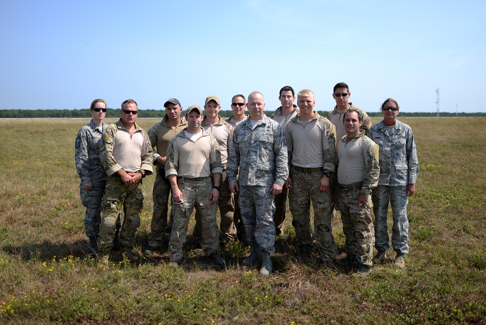 Air National Guard Command Chief Hotaling visits 106th Rescue Wing