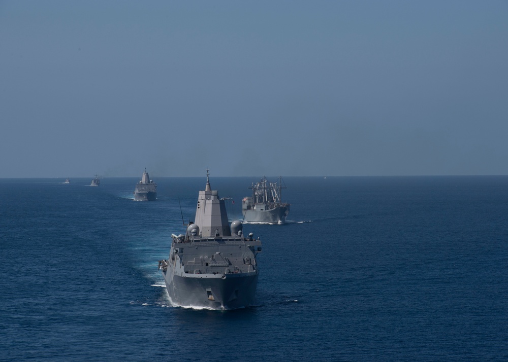 Dawn Blitz 2015 simulated strait transit