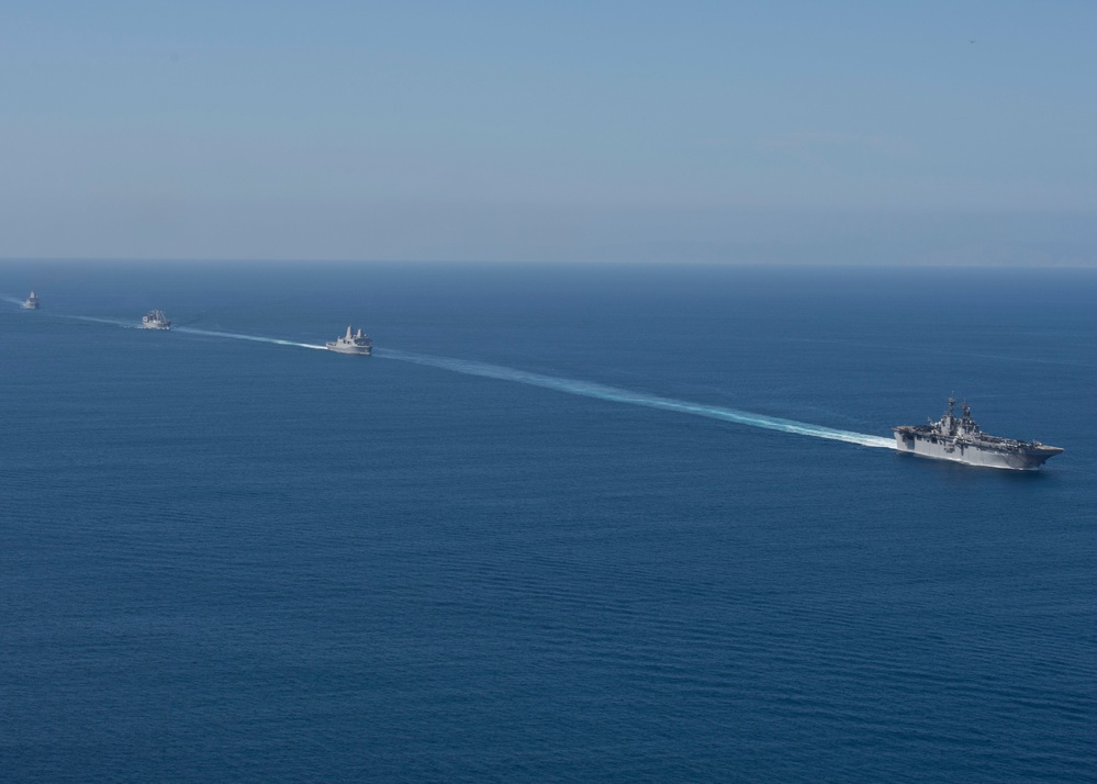 Dawn Blitz 2015 simulated strait transit