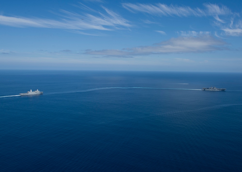 Dawn Blitz 2015 simulated strait transit