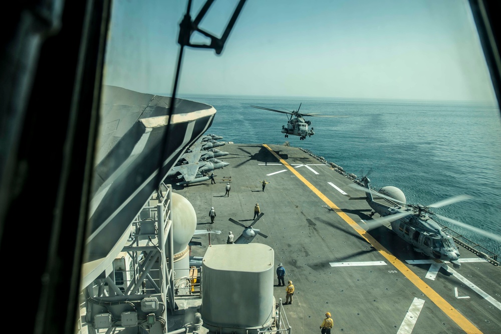 USS Essex flight operations