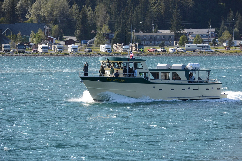 Coast Guard provides security for Obama visit to Seward, Alaska