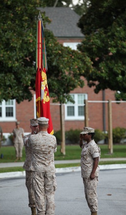 24th Marine Expeditionary Unit Change of Command Ceremony