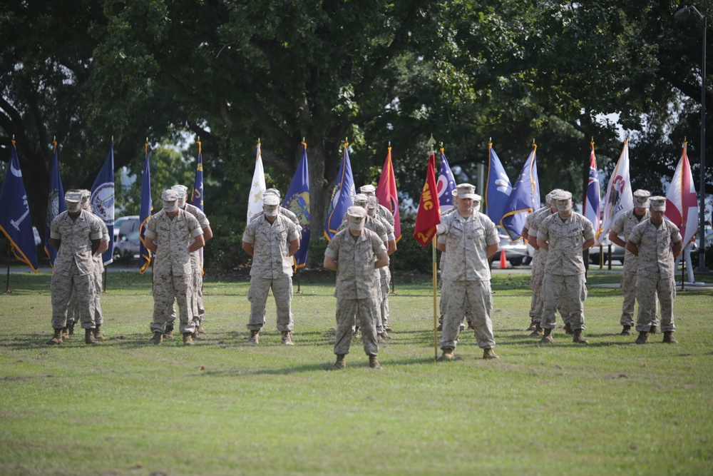 24th Marine Expeditionary Unit Change of Command Ceremony