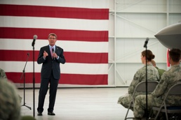 Defense Secretary Ash Carter visits Nellis