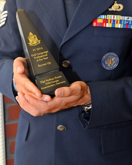 Awards presented for DoD’s Command Language Program of the Year and Professional of the Year