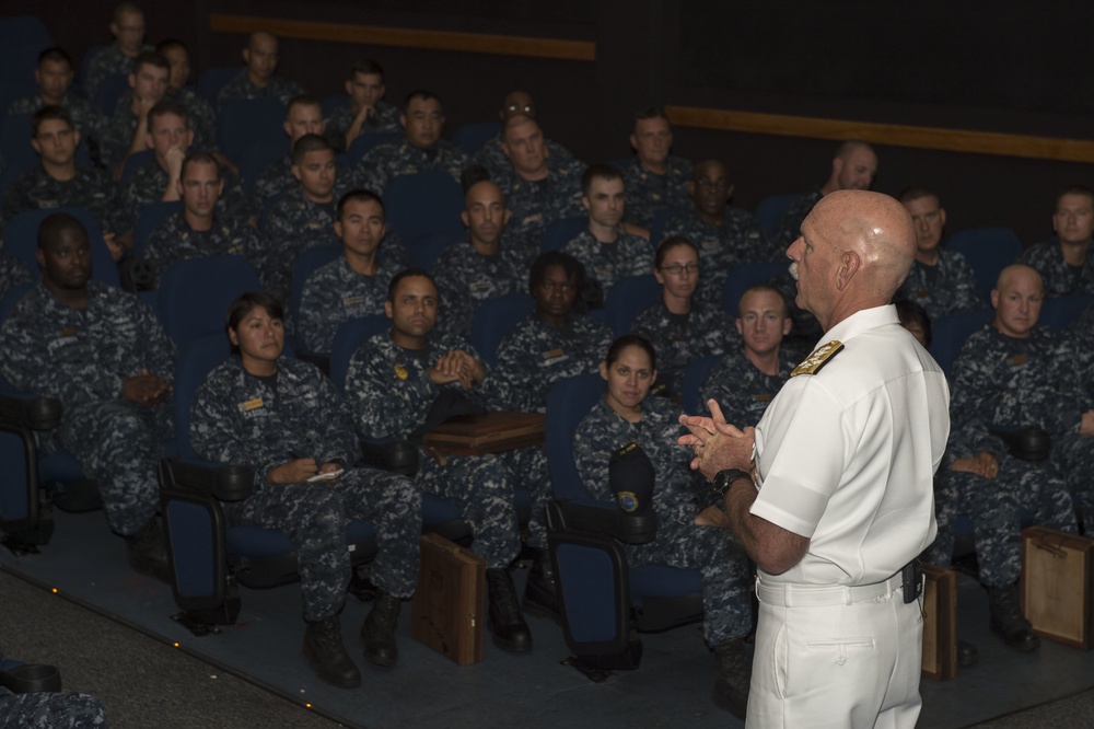 Adm. Swift talks to CPO selects