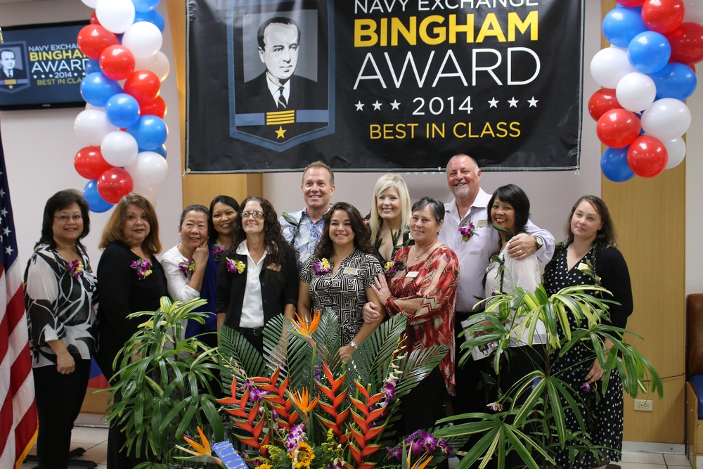 NEX Guam wins Bingham Award for 2014