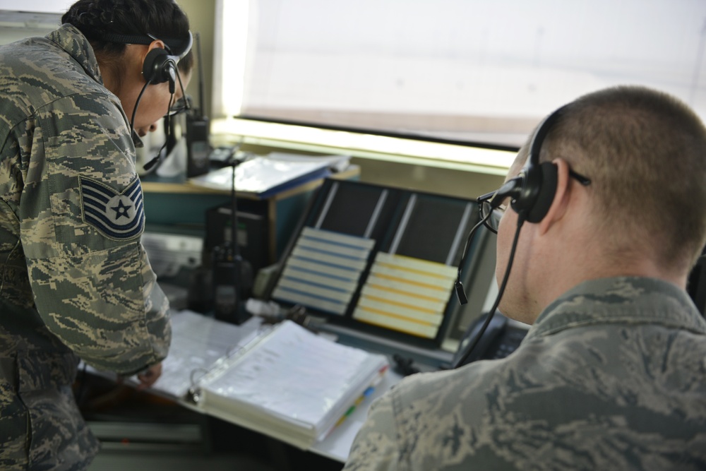 The pattern is clear for partnership: Qatari and US Air Force manage coalition air traffic seamlessly