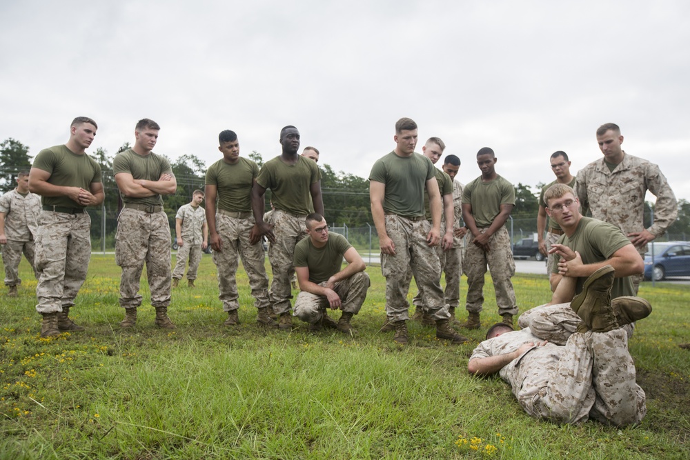 26th Marine Expeditionary Unit Fox Company 2/6 Non-Lethal Weapons Training