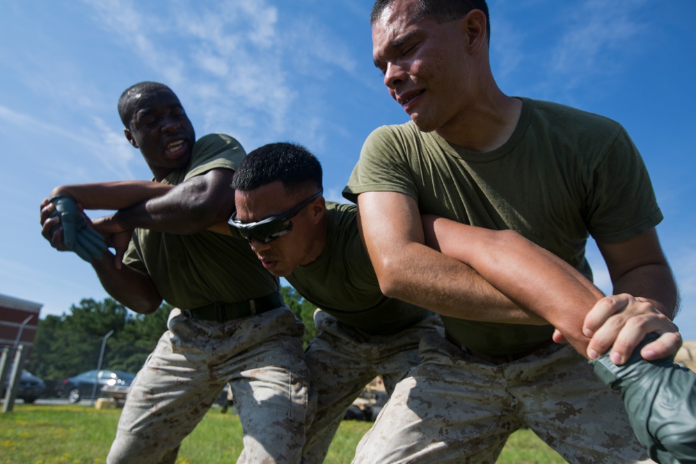 26th Marine Expeditionary Unit Fox Company 2/6 Non-Lethal Weapons Training