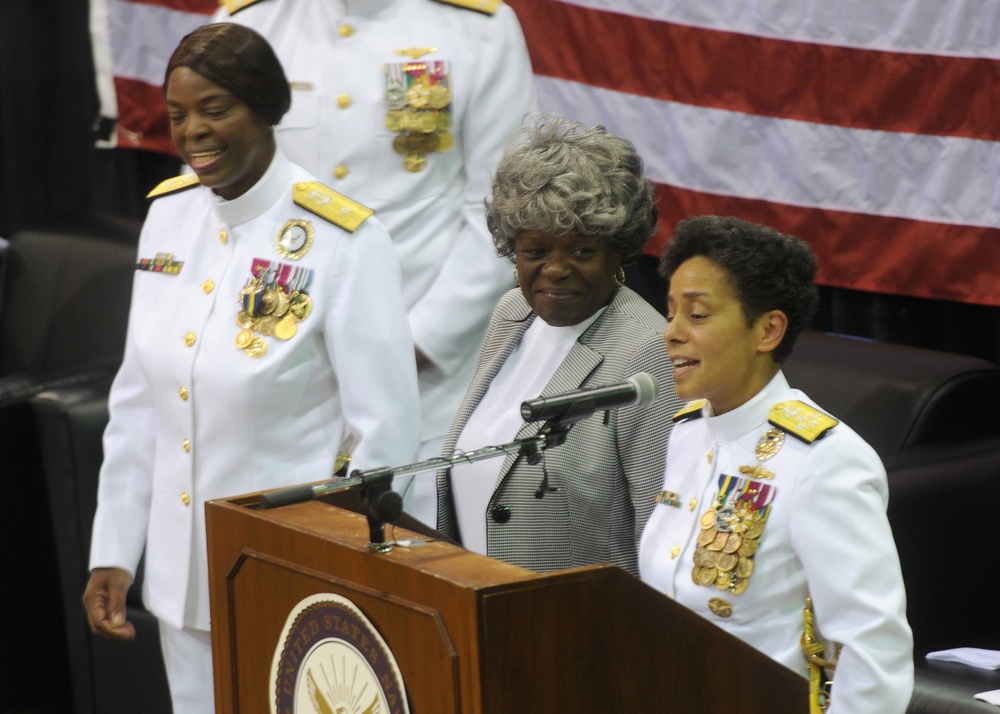 Rear Adm. Hughes takes command of Navy Recruiting Command