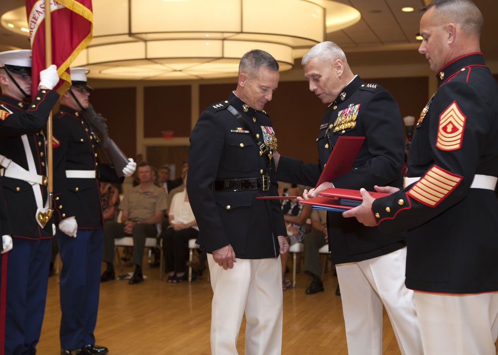 Lt. Gen. William M. Faulkner Retirement Ceremony