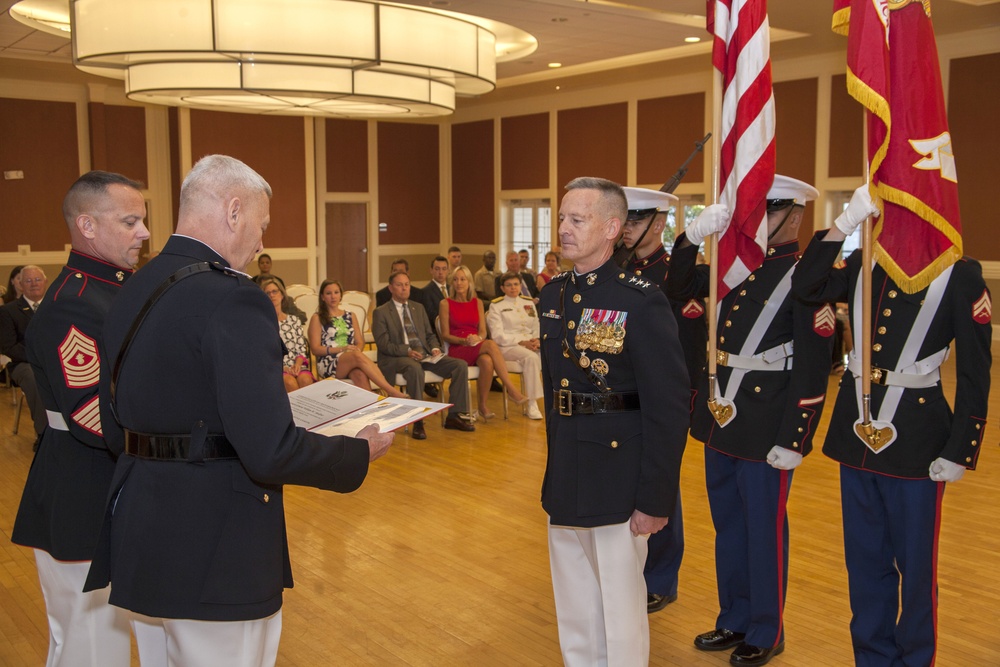 Lt. Gen. William M. Faulkner Retirement Ceremony