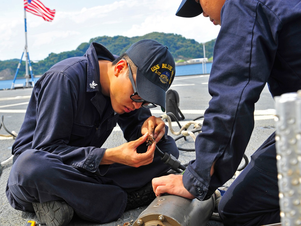 USS Blue Ridge operations